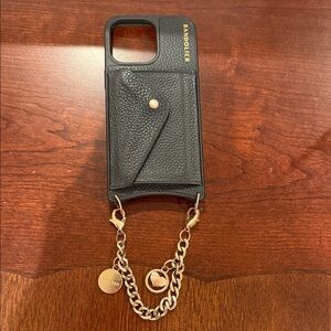 Bandolier Maya Black Case with Gold Accents